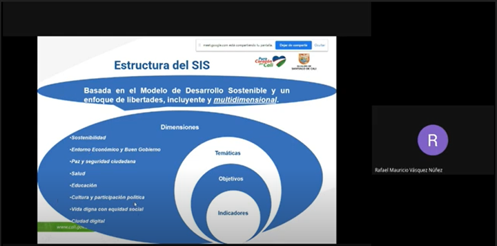  Imagen 3de la noticiaEl Departamento Administrativo de Planeación presenta el Sistema de Indicadores Sociales (SIS) al Grupo de Gestión del Conocimiento del DADII